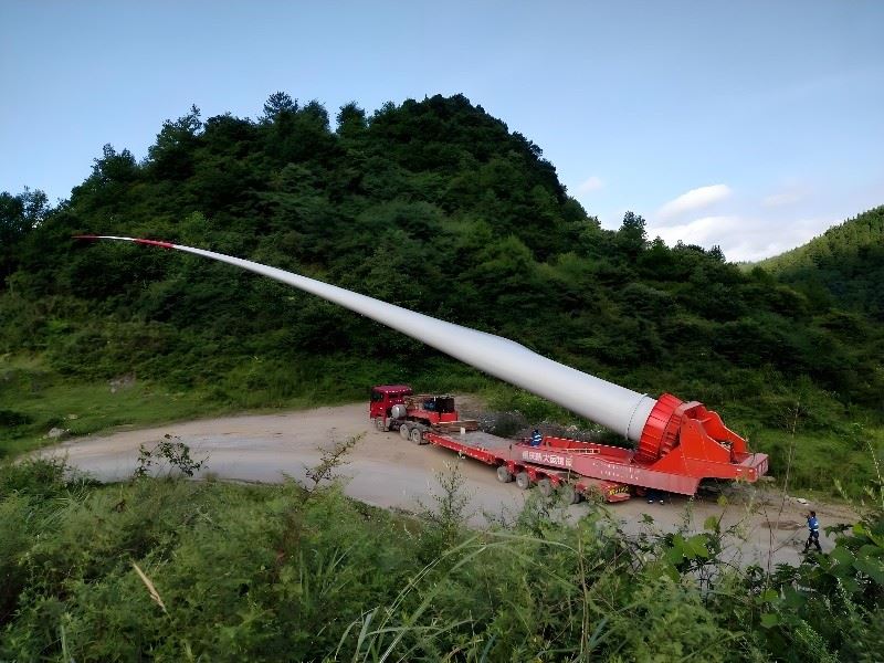 wind blade transportor