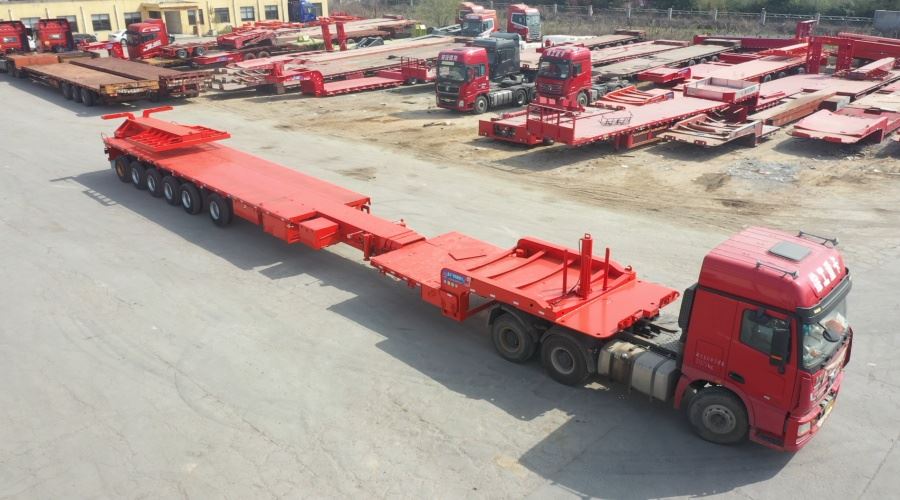 Wind Turbine Blade Transport Trailer